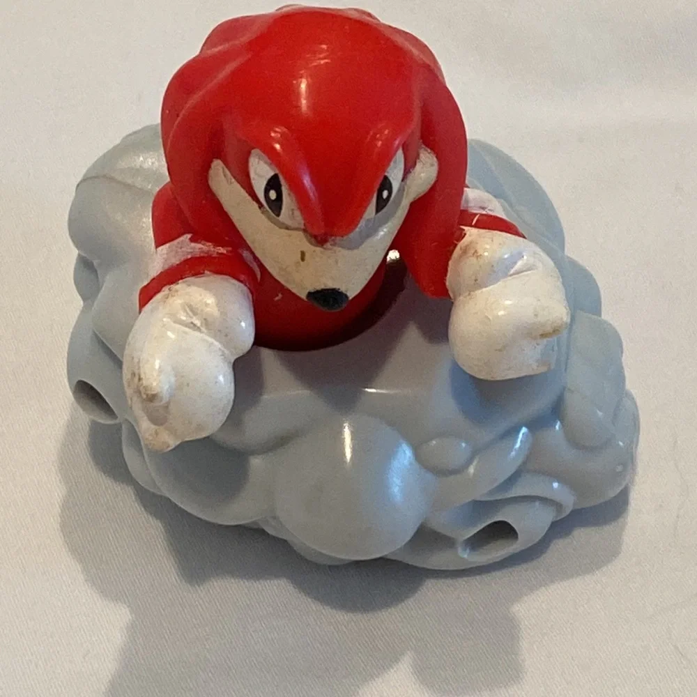 Sonic 3 The Hedgehog McDonalds Happy Meal Toy 1993 Knuckles and Dr. Robotnik